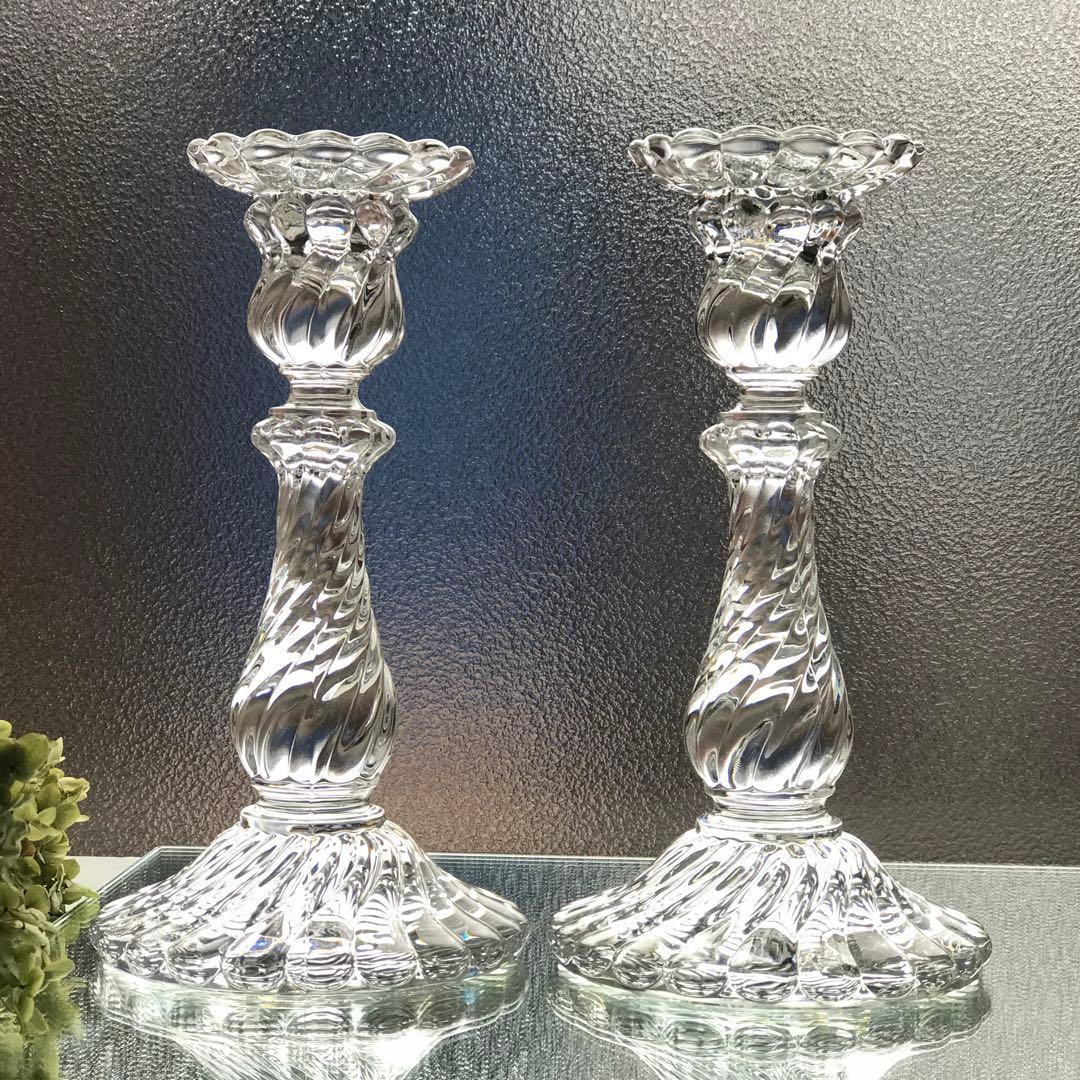 オールドバカラBACCARATバンブートゥース BambouTors★蝋燭立て★