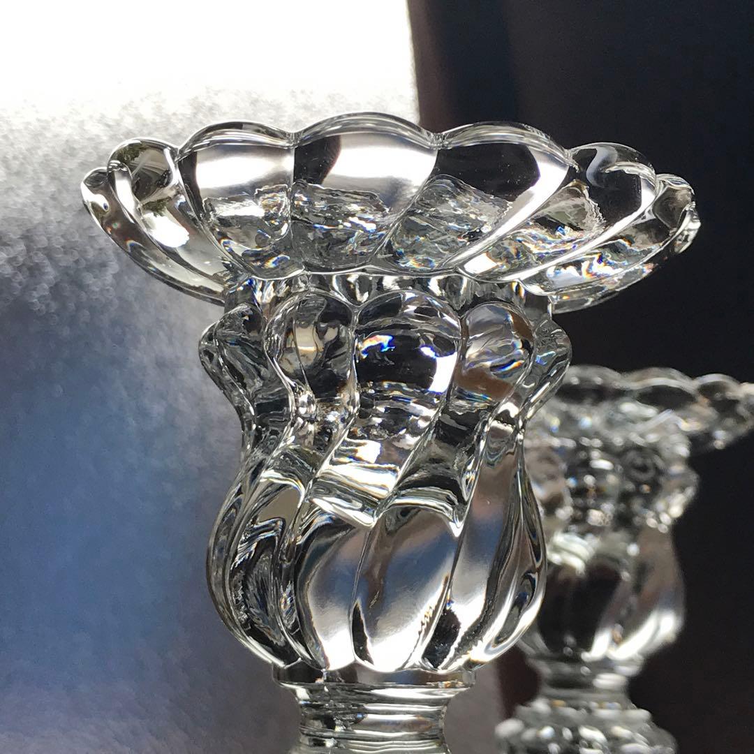 オールドバカラBACCARATバンブートゥース BambouTors★蝋燭立て★