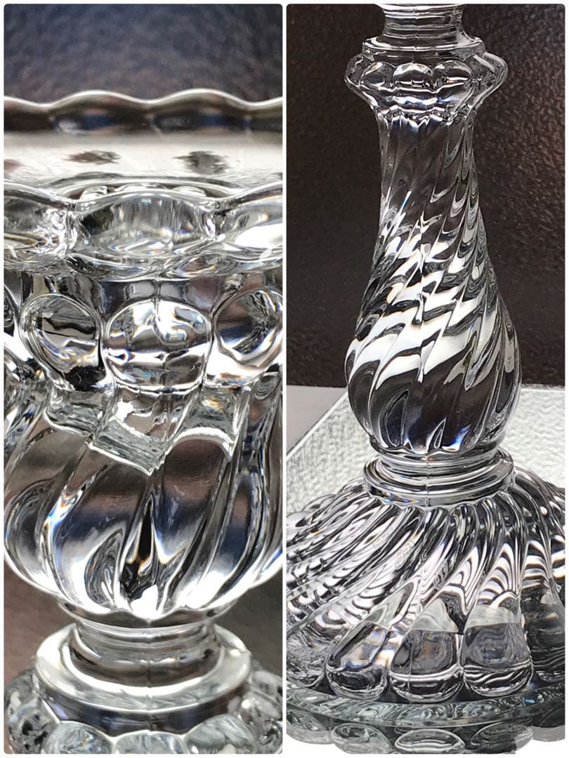 オールドバカラBACCARATバンブートゥース BambouTors★蝋燭立て★