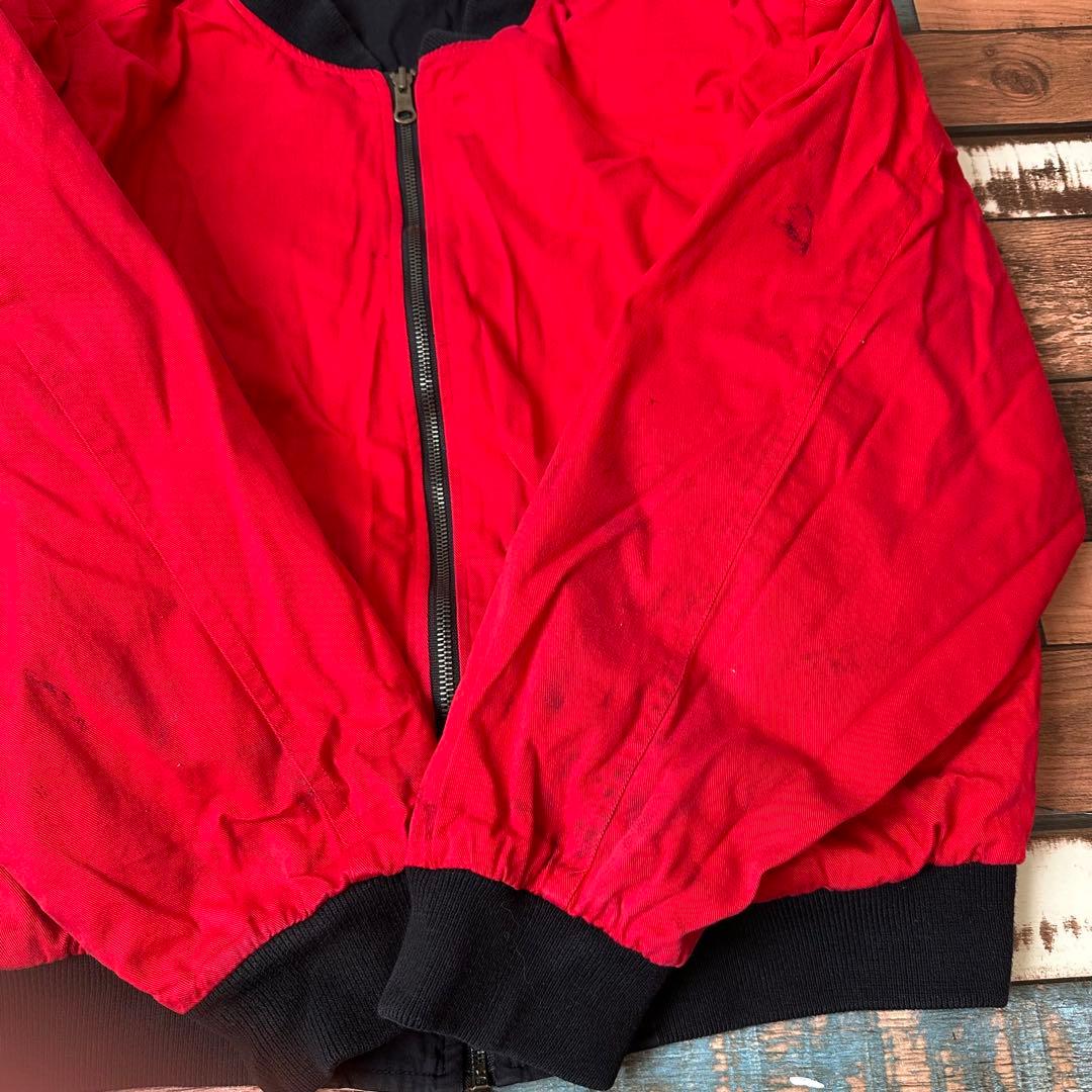 お*ち様 ビンテージ　古着　Marlboro マルボロ　リバーシブルジャケット