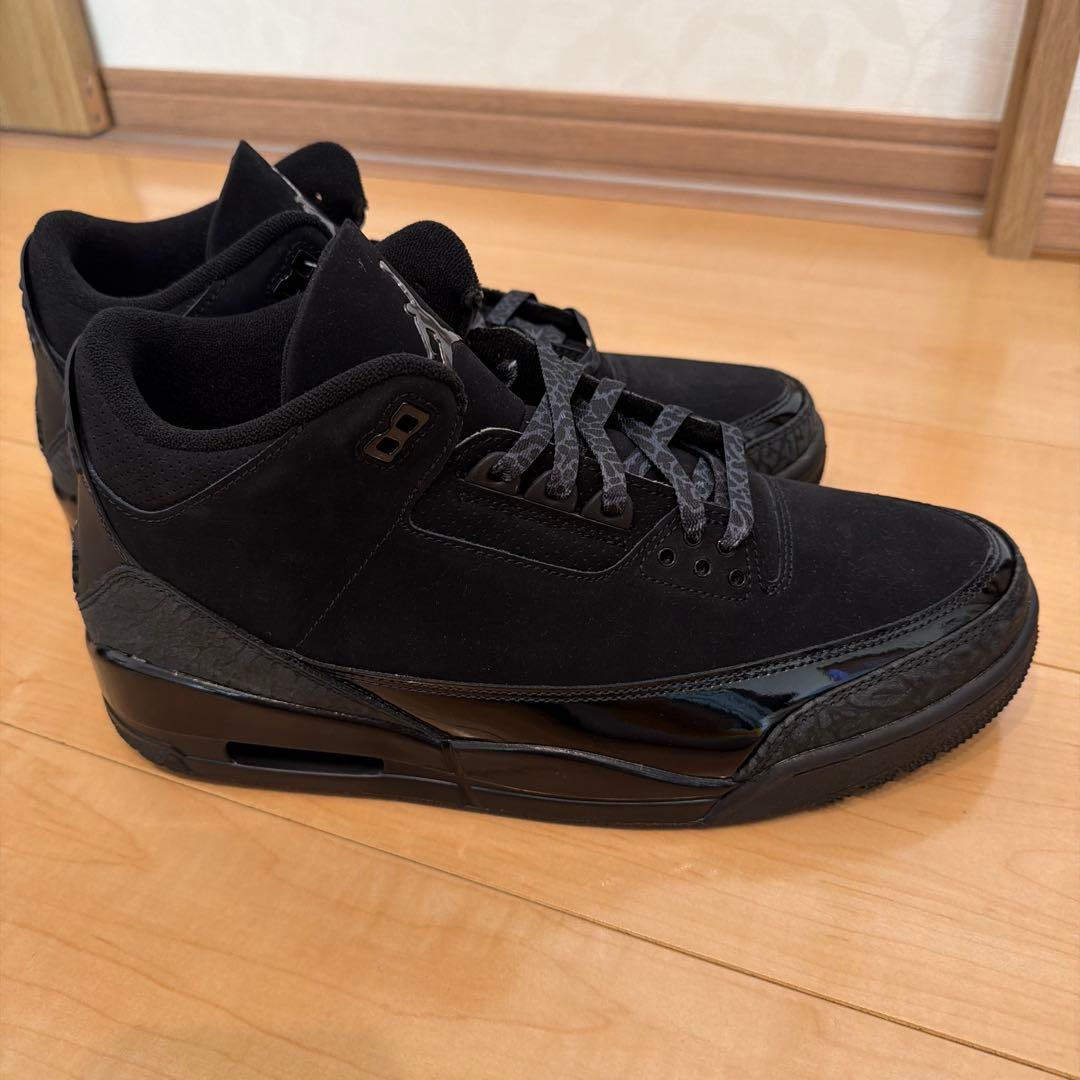 Jordan3 ブラックキャット 新品未使用品※エンプロイストア購入品※