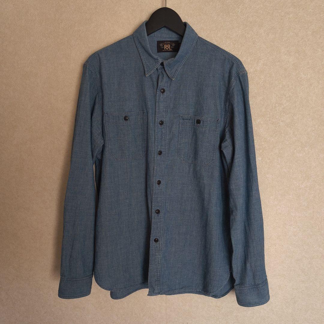 RRL Ralph Lauren　ダブルアールエル 　シャンブレーワークシャツ
