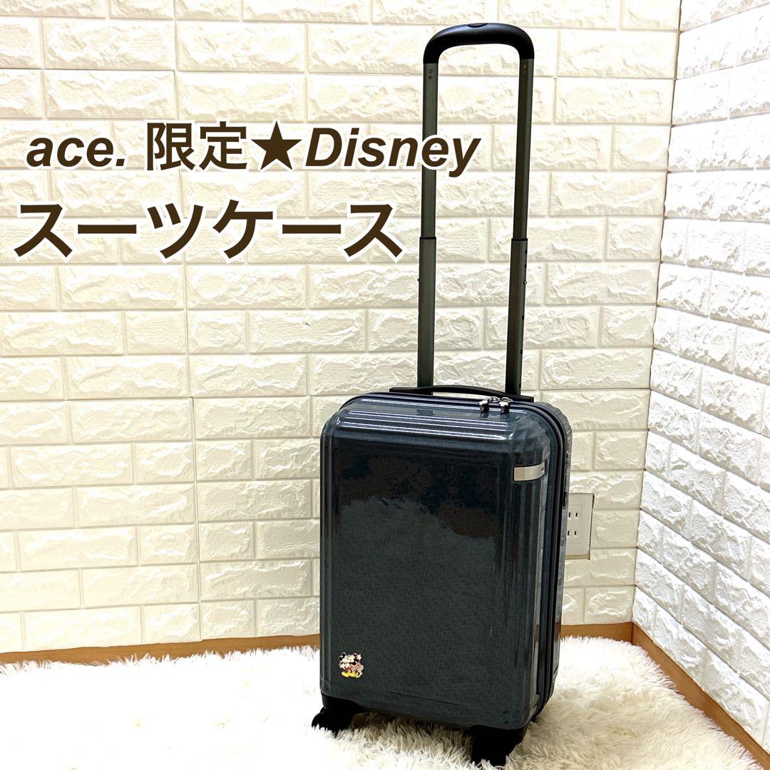 ace.★Disney ミッキー&ミニー 32L SSサイズ キャリーケース