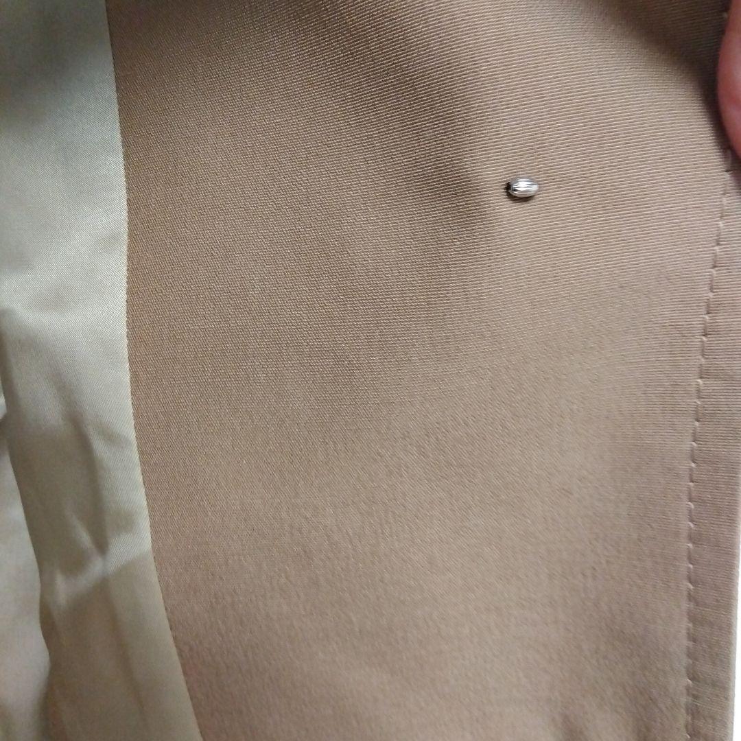 美品✨TOMORROWLAND　ベージュ トレンチコート ウール シルク