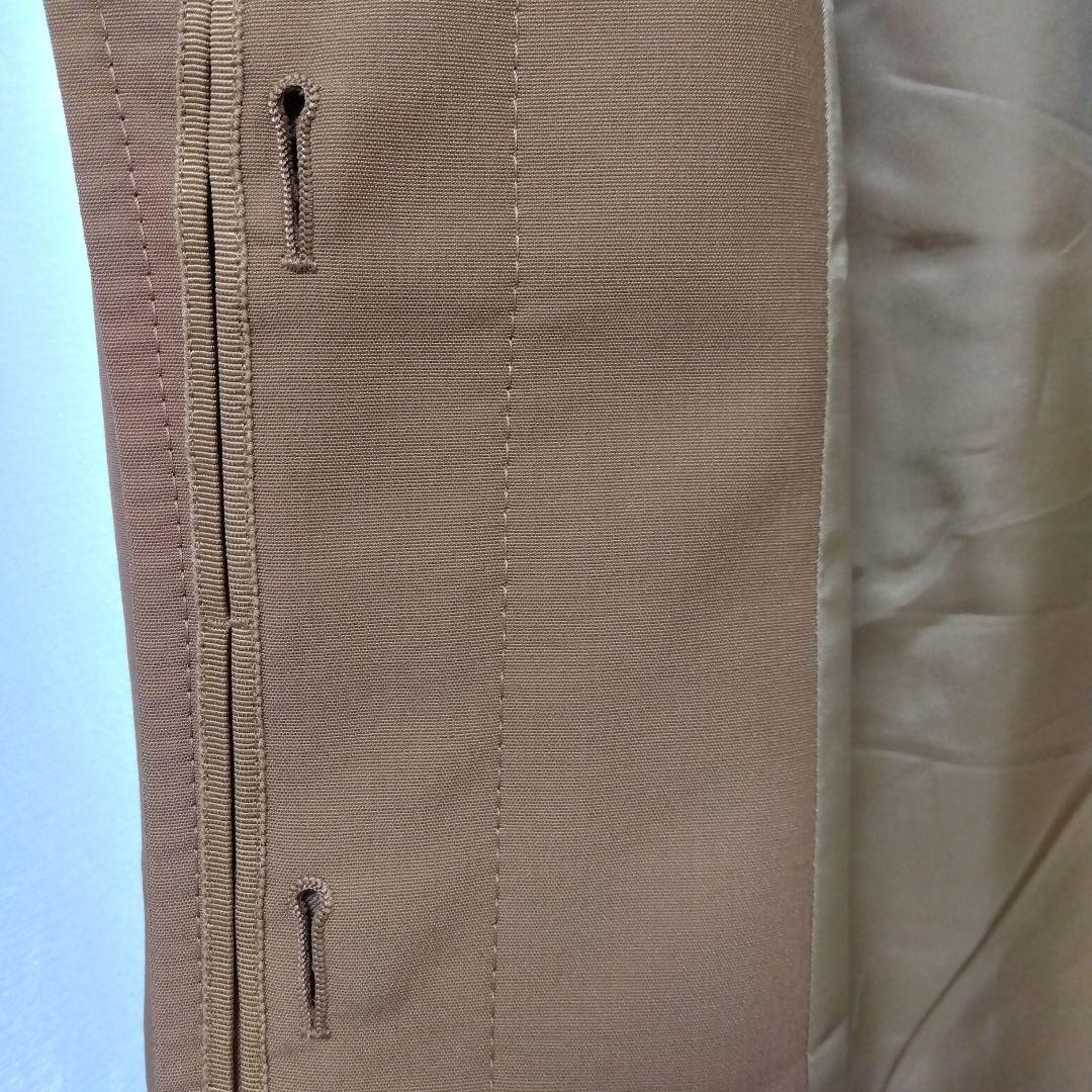 美品✨TOMORROWLAND　ベージュ トレンチコート ウール シルク