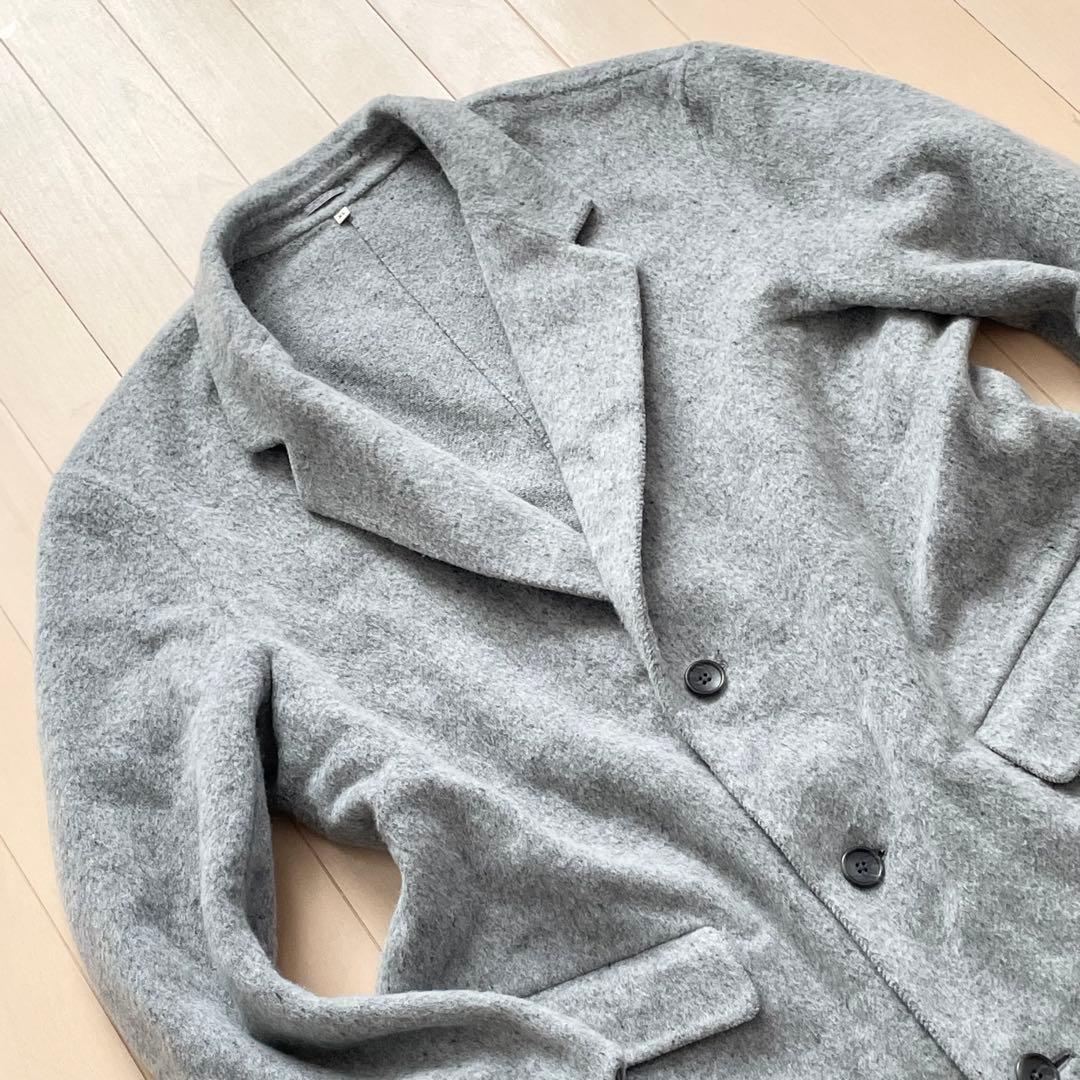 無印良品【XLサイズ カシミヤ混 美品】チェスターコート メンズ XLサイズ