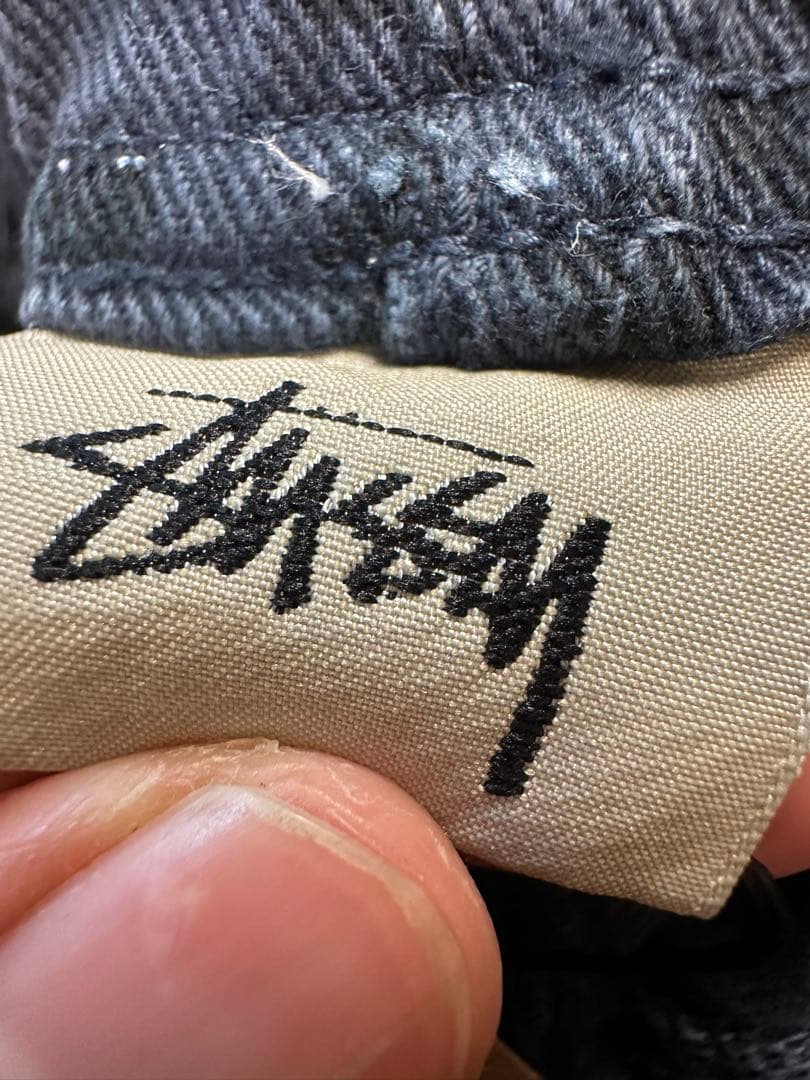 STUSSY LEOPARD BEACH PANT INK BLUE Mサイズ