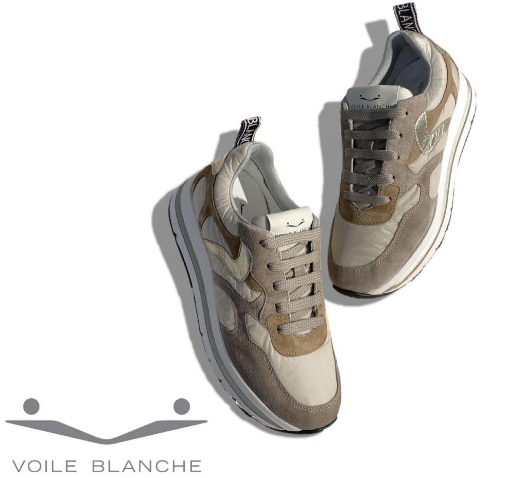 Voile Blanche ボイルブランシェ スニーカー ベージュ 22.5cm
