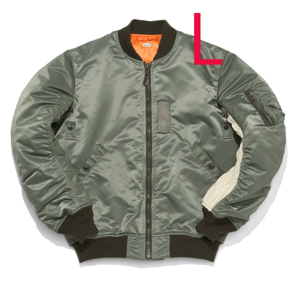 L 即発送 SEQUEL MA-1 SQ-25AW-JK-06 ジャケット