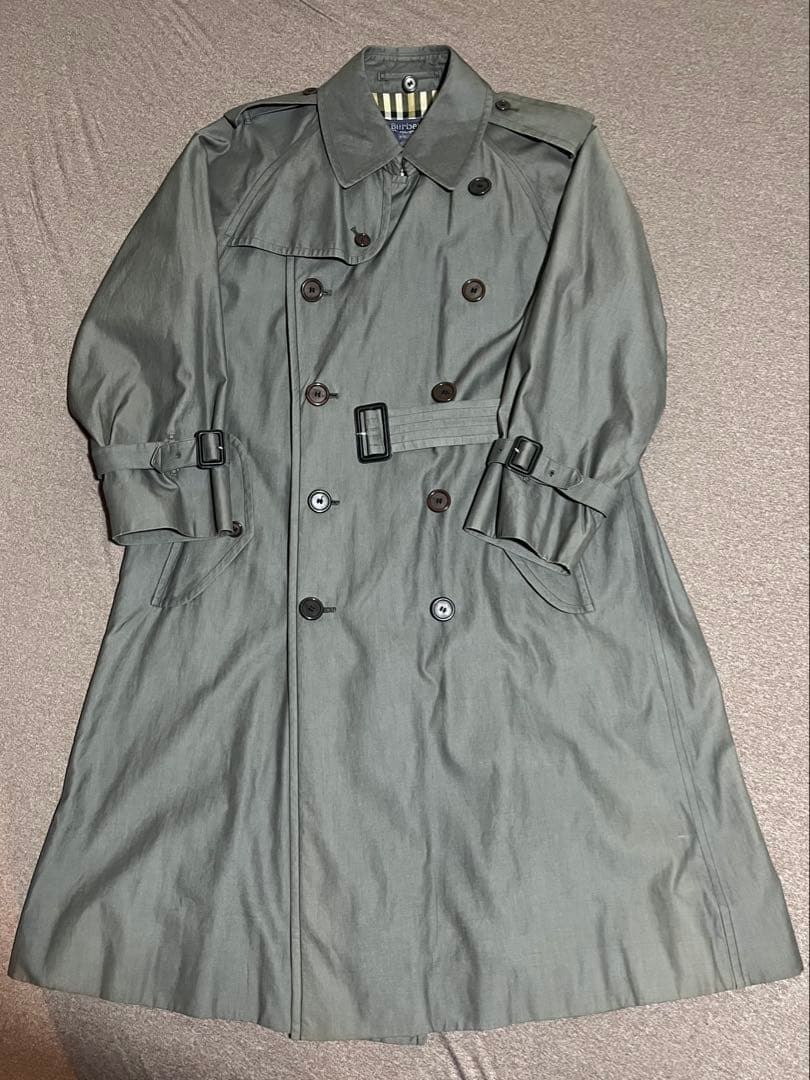 バーバリー 1枚袖 Burberrys 80sトレンチ21 グレー