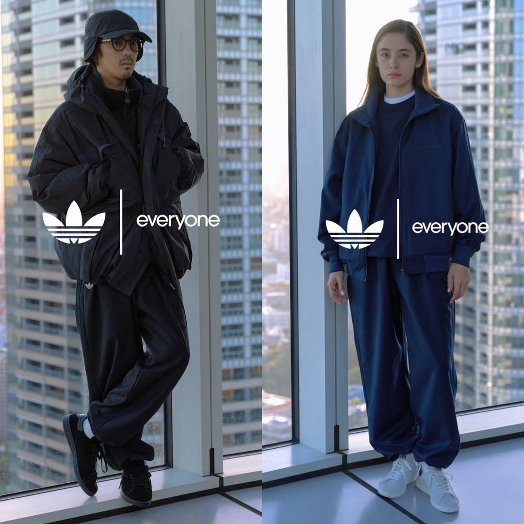新品2XL⭐️adidas × everyone トラックパンツ ブラック