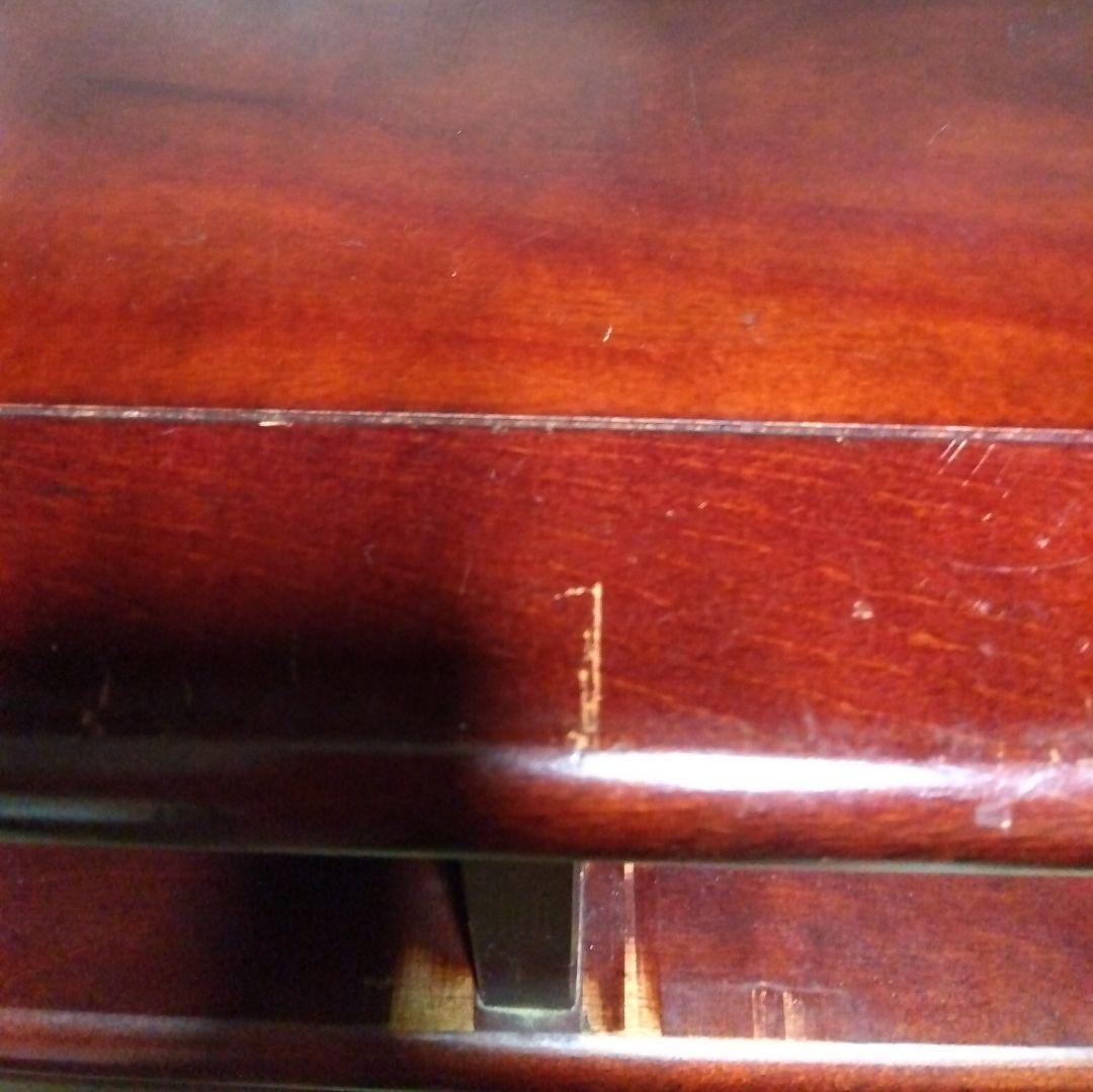 カリモク オールドカリモク 電話台 ファックス台 キャビネット