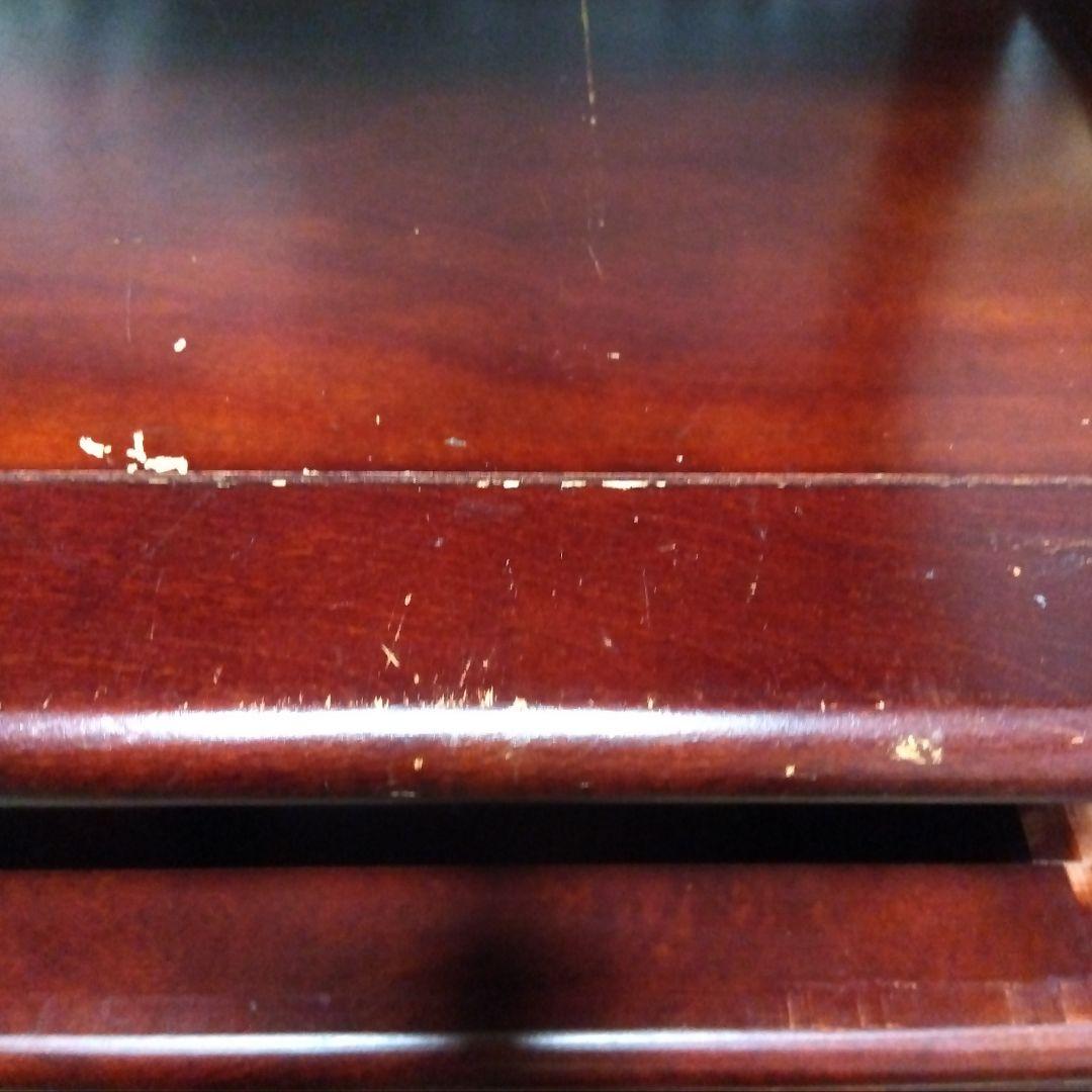 カリモク オールドカリモク 電話台 ファックス台 キャビネット