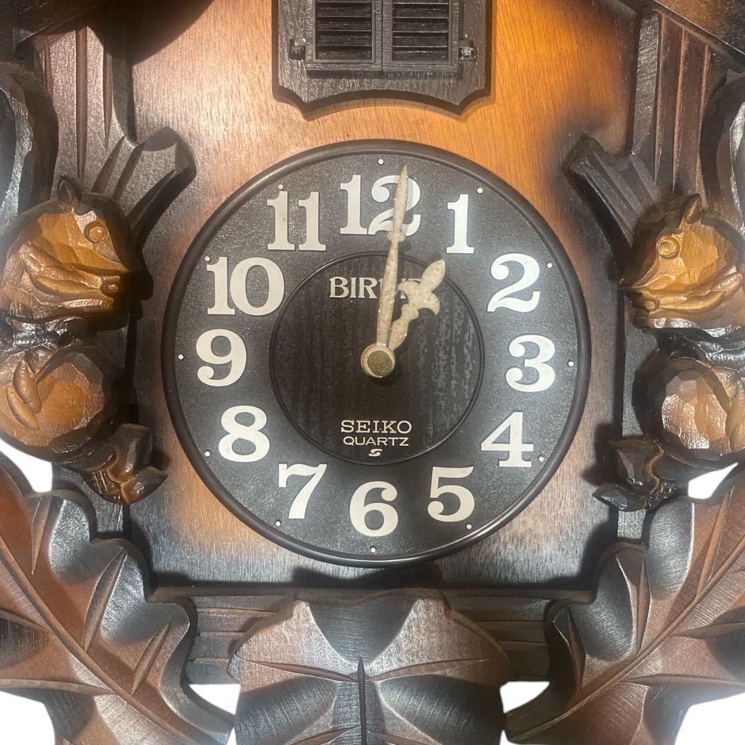 SEIKO BIRDIE PB314B 掛時計 鳩時計 クオーツクロック