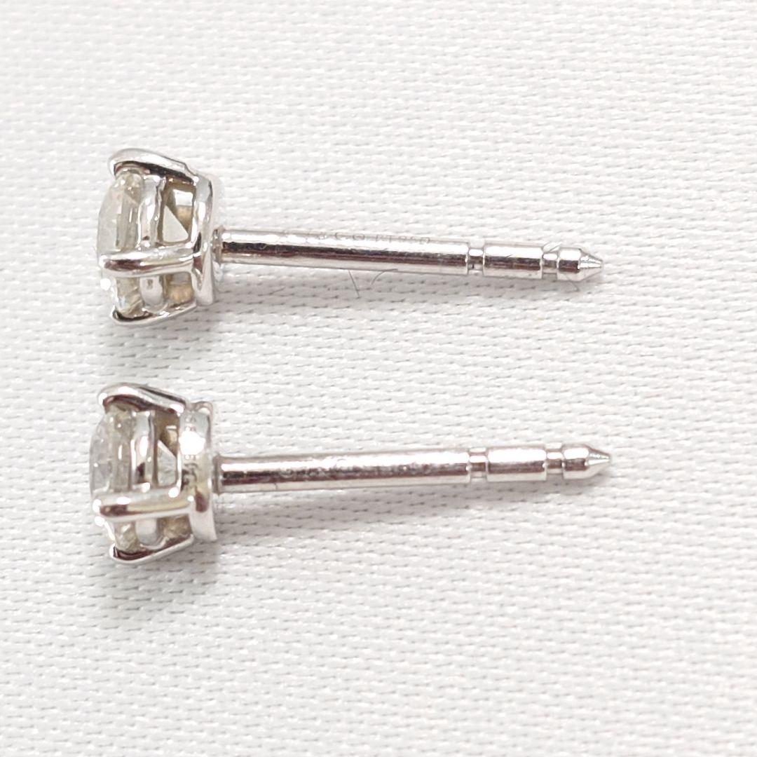 TIFFANY ティファニー ソリティア ダイヤモンド ピアス 6050
