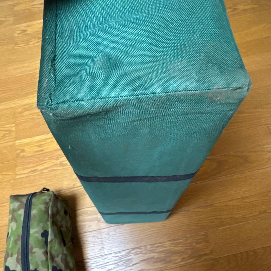 自衛隊　GIベッド&マットセット　迷彩 折り畳みベッド