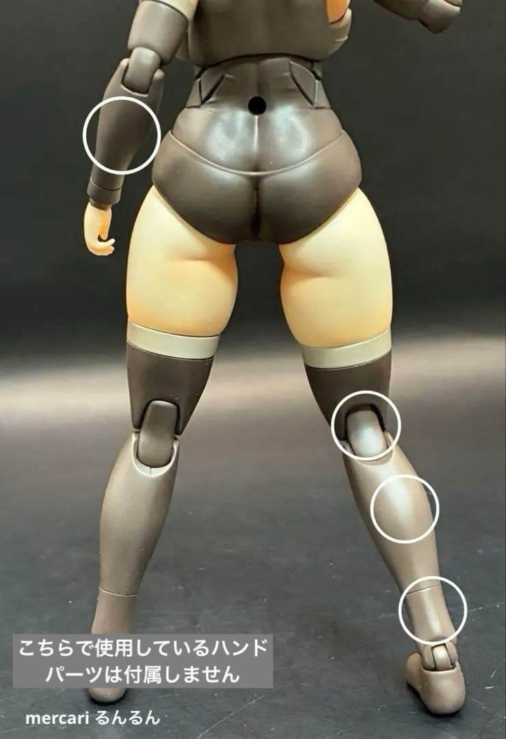 フレームアームズ・ガール 輝鎚・甲　塗装完成品