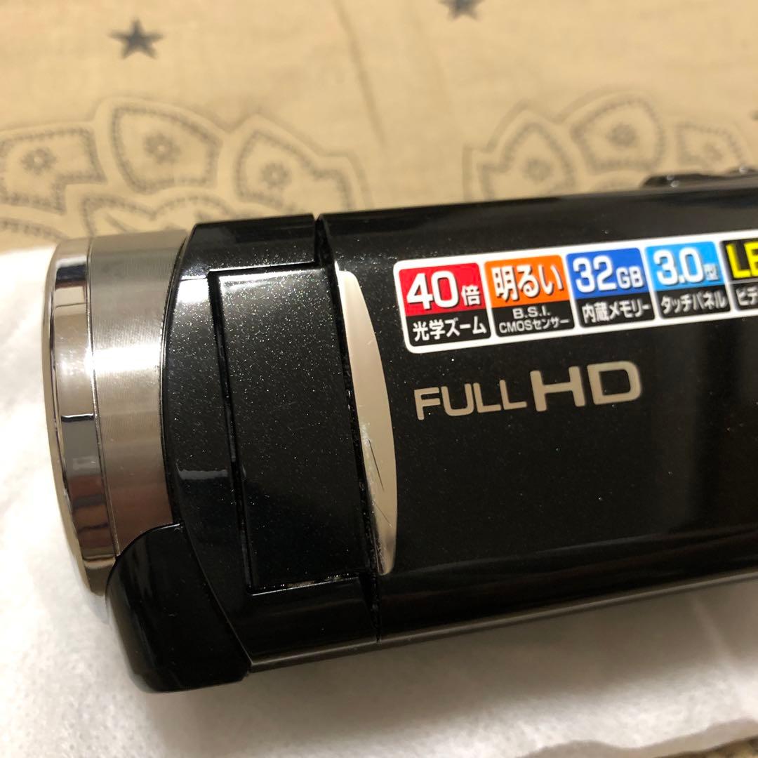 極美品 JVC Everio GZ-E265 バッテリー2個付 ビデオカメラ