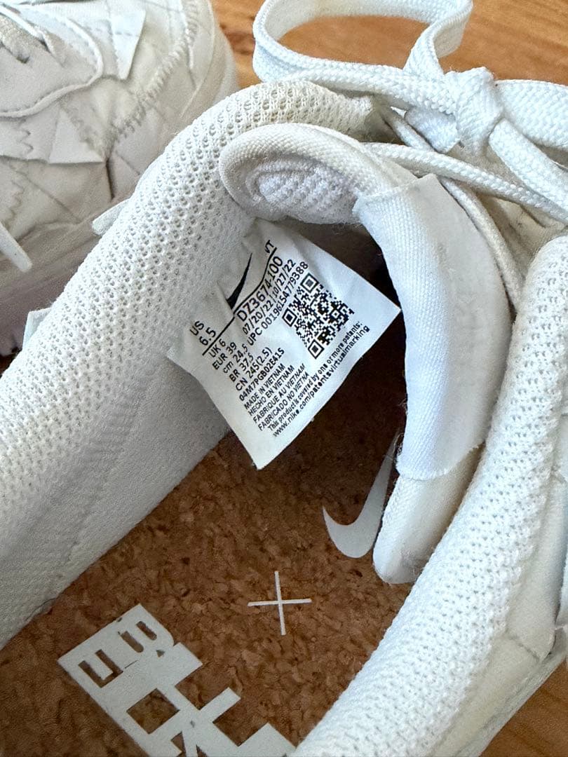 ナイキ エアフォース1 × ビリーアイリッシュ ホワイト 24.5 cm