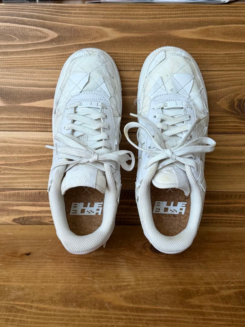 ナイキ エアフォース1 × ビリーアイリッシュ ホワイト 24.5 cm