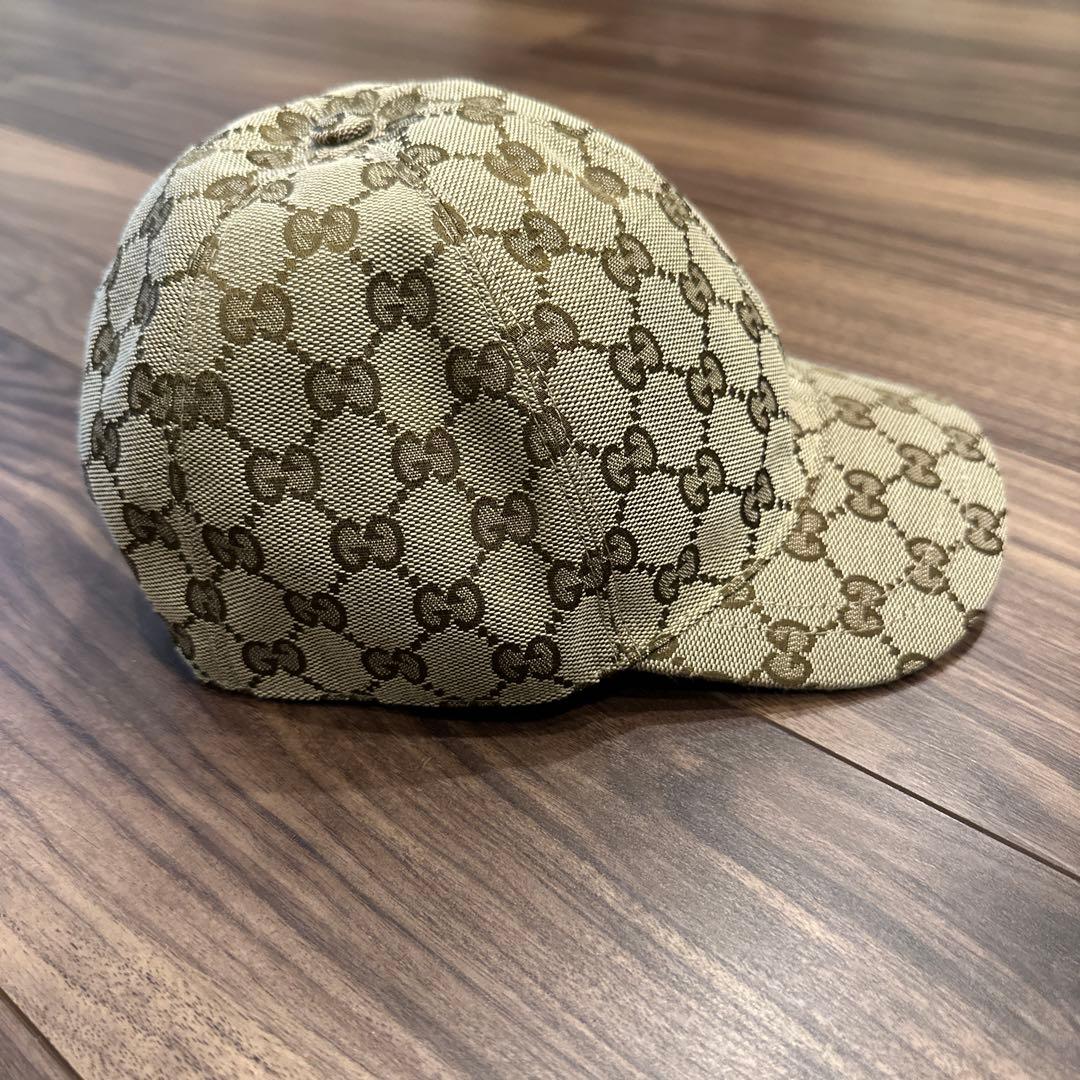 Gucci GGパターン キャップ 54cm 美品
