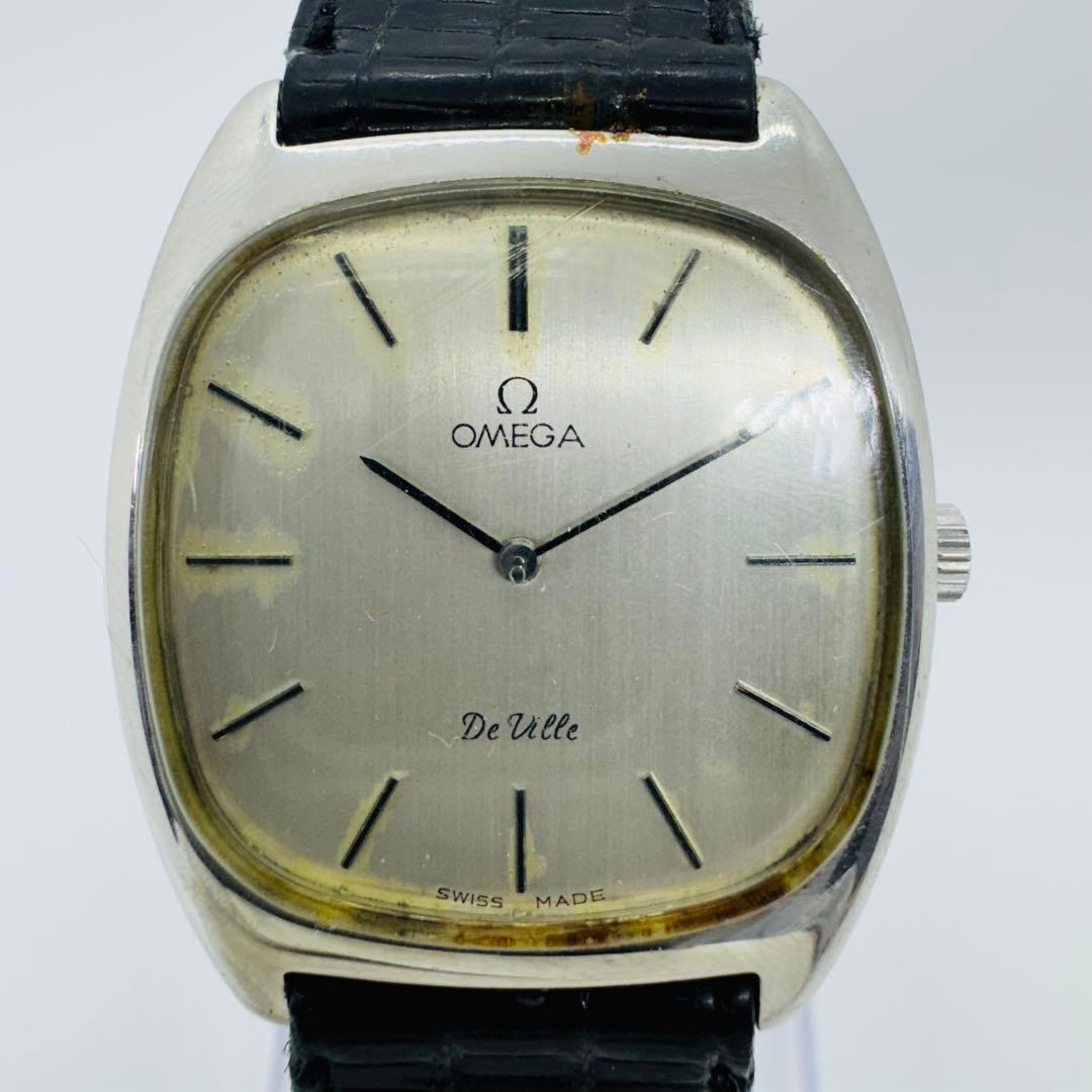 ✨OMEGA✨オメガ✨デヴィル✨ヴィンテージ✨メンズ✨シルバー✨腕時計✨