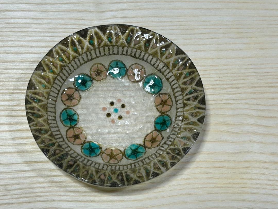 竹中悠記　ガラス小皿　4点まとめて