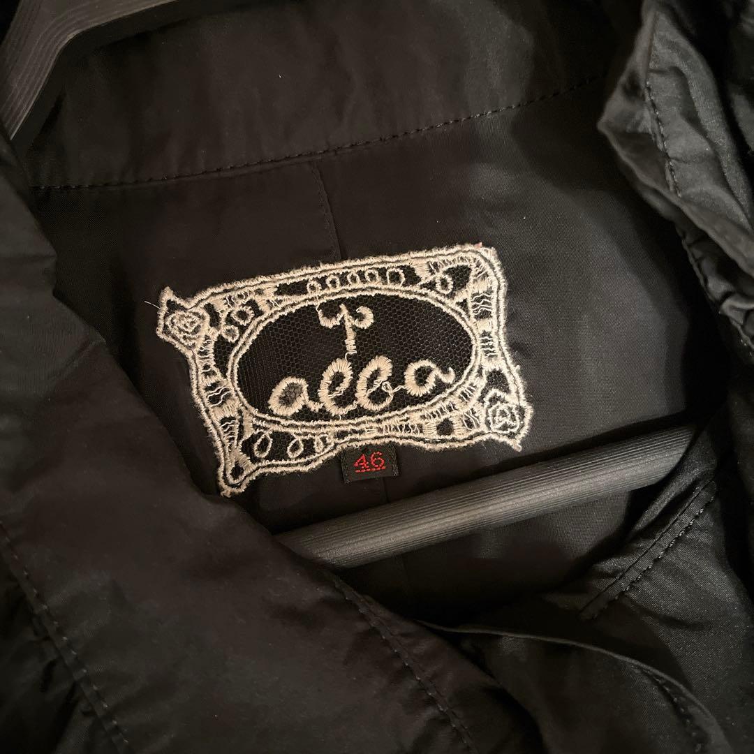 ❤️Import Roosa alba プリーツ ロングコート ブラック46