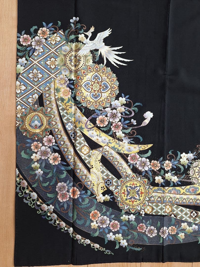 着物リメイクワンピース3697