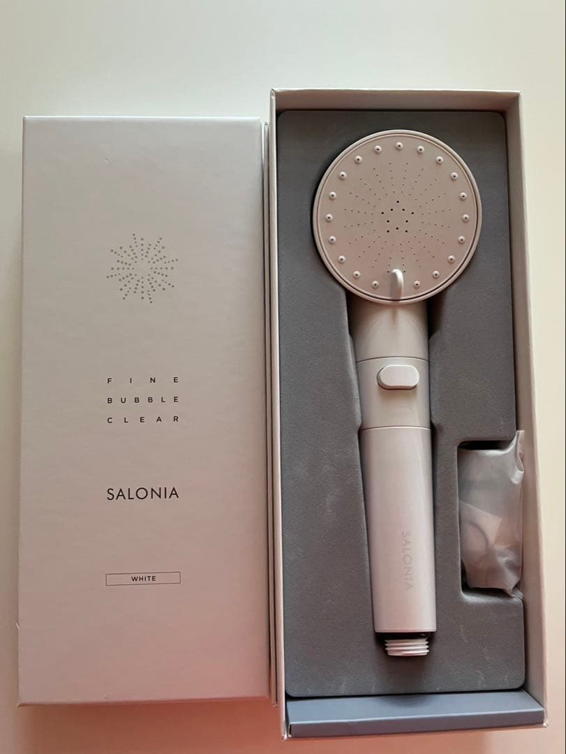 SALONIA FINE BUBBLE CLEAR シャワーヘッド