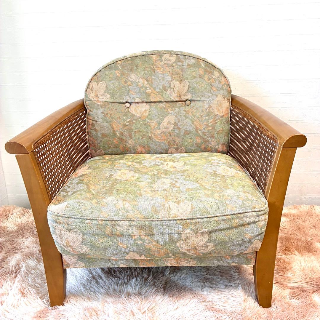 大阪市北東部✨配送あり✨カリモク シングルソファ 1人掛けソファ2脚セット