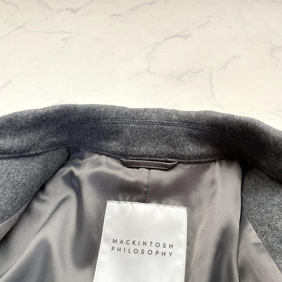 美品✨マッキントッシュ 22年 WELLINGTON コート 36 グレー