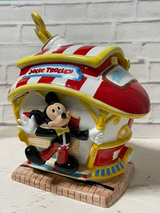 ディズニーランド　トゥーンタウン　ジョリートロリー　ミッキー＆ミニー　オルゴール