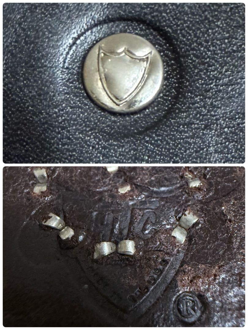 ⭐️新品⭐️HTC⭐️フラワーターコイズ⭐️シルバースタッズ⭐️ブラックレザー⭐️32インチ