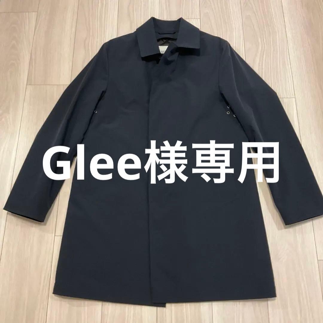 【Glee】マッキントッシュフィロソフィー ステンカラーコート ネイビー