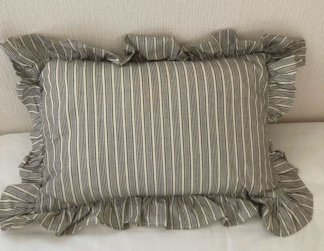 ラルフローレン　フリルクッション アンティーク 2個セット c