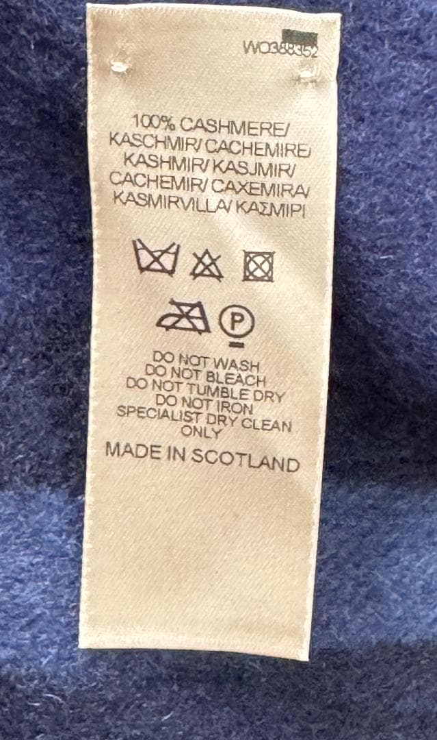 小物 BURBERRY GIANT CHECK CASHMERE