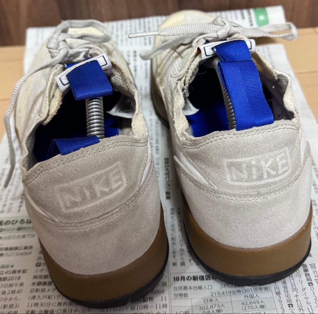 靴 Tom Sachs NikeCraft Beige