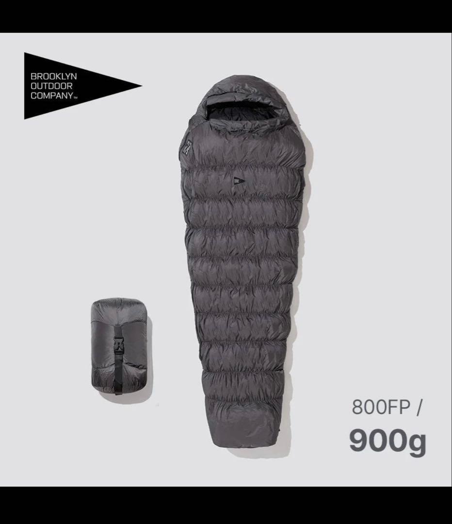 BROOKLYN OUTDOOR COMPANY　800FP900gシュラフ
