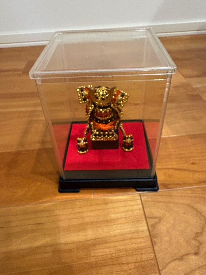中古美品　端午の節句セット　黄金の鎧兜