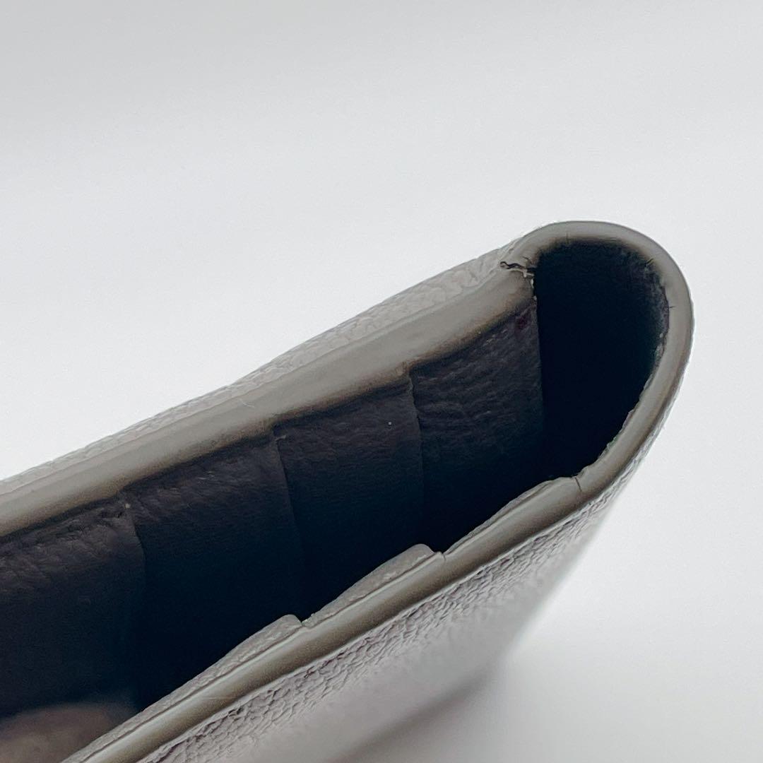 ALFRED DUNHILL ダンヒル グレー レザー長財布