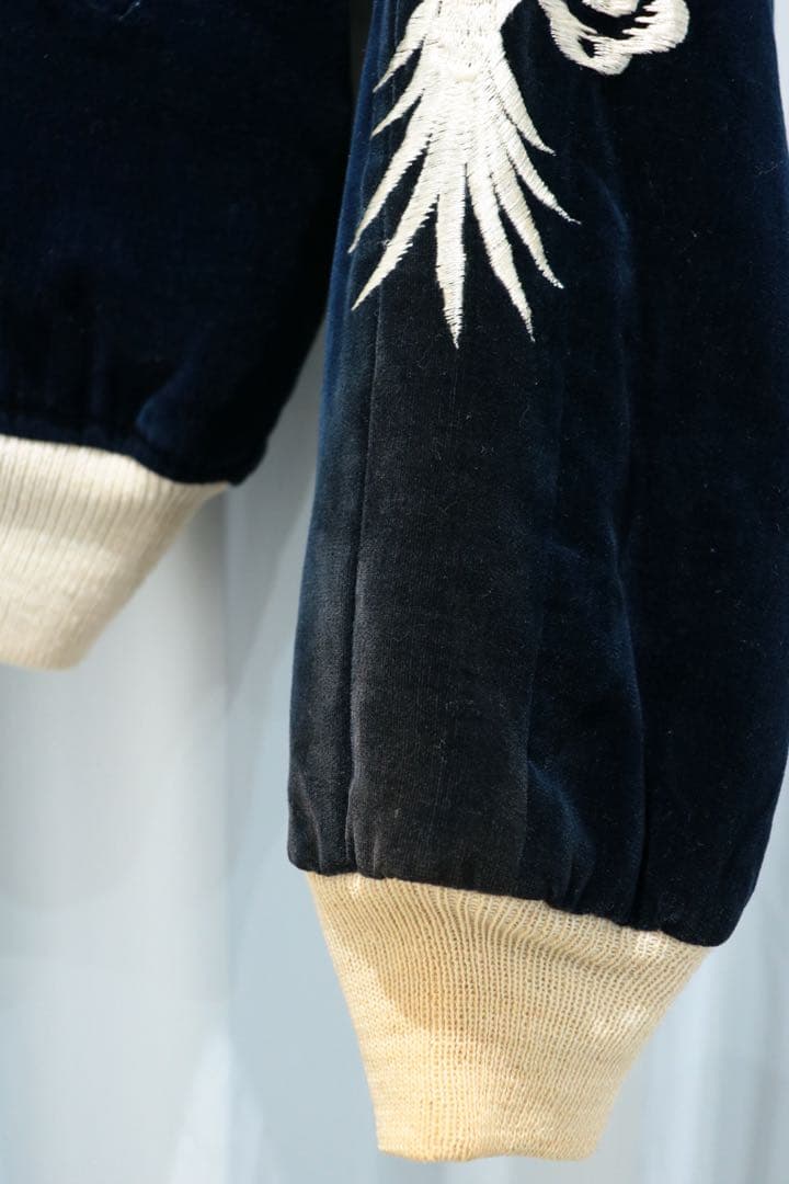 超希少 50s スカジャン デッドストック 別珍 Japan ヴィンテージ