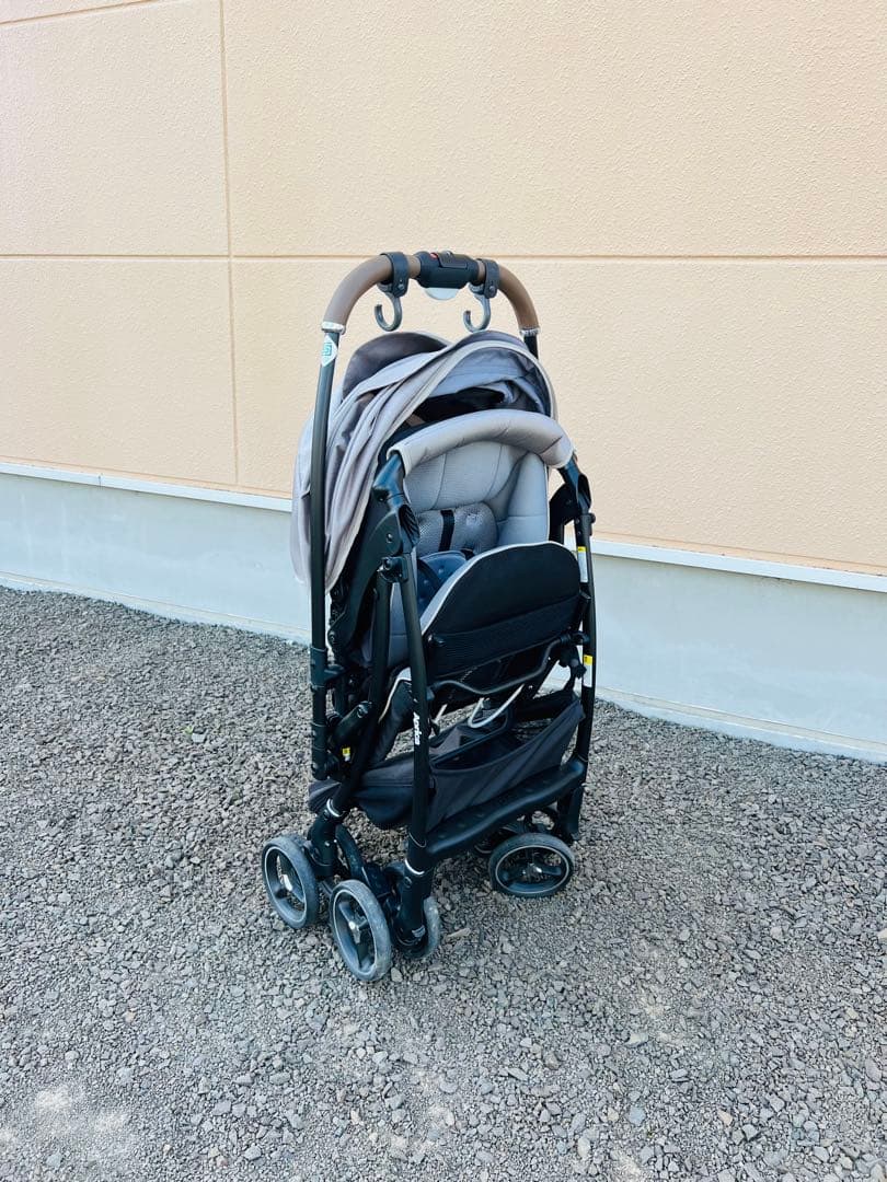 Aprica ベビーカー　ラクーナクッション　グレー