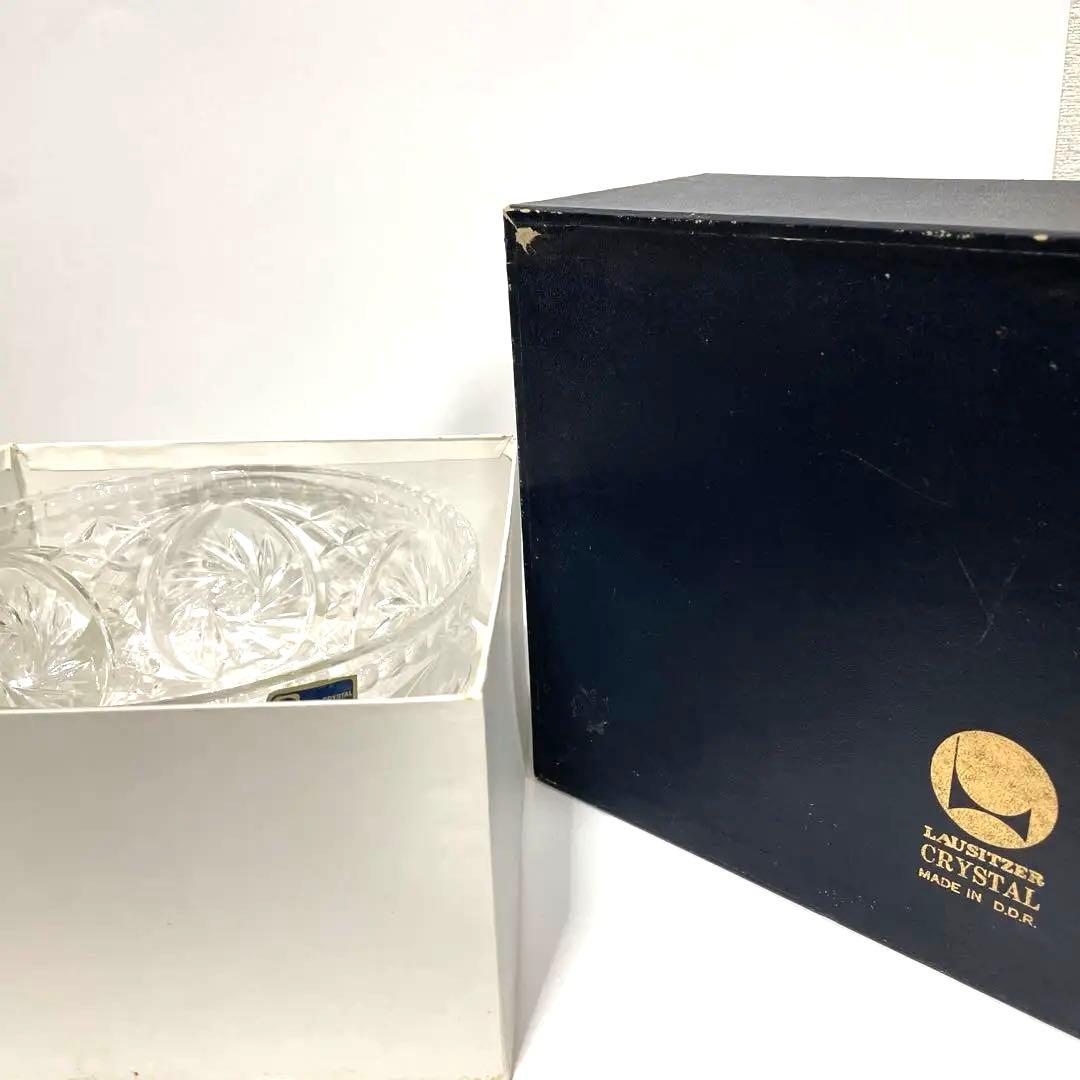 ヴィンテージ 旧東ドイツ製LAUITZER CRYSTALカットガラス