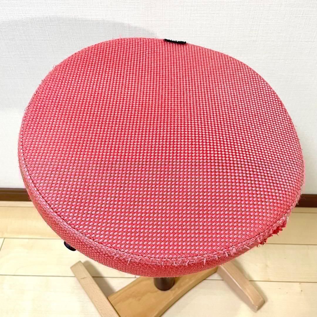 バランスラボ バランスチェア バランスシナジー ベージュ カバー付き 中古品