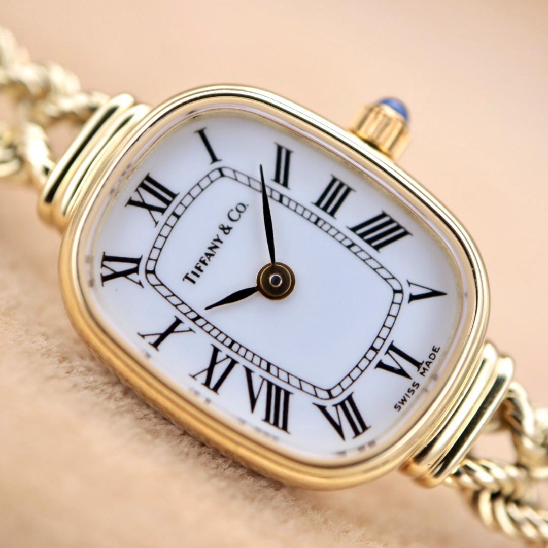 TIFFANY ティファニー 60-223 オーバル 14K/585 ゴールド