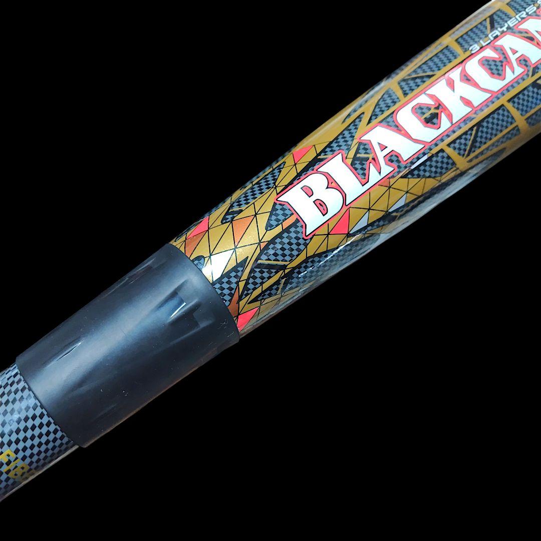 【良品】ZEET BLACK CANNON GREAT 軟式バット 84cm