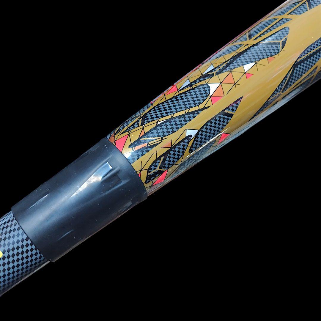 【良品】ZEET BLACK CANNON GREAT 軟式バット 84cm