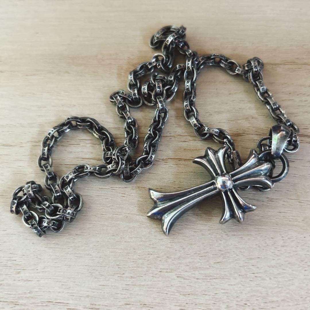 クロスペンダントネックレス　ペーパーチェーンセット