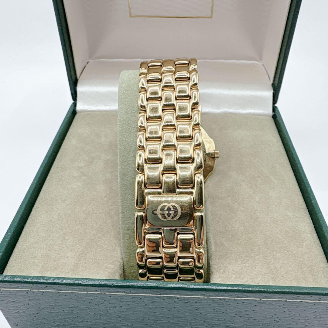 【極美品完備品】GUCCI グッチ 3400M 12Pダイヤ 付属品あり 稼働品